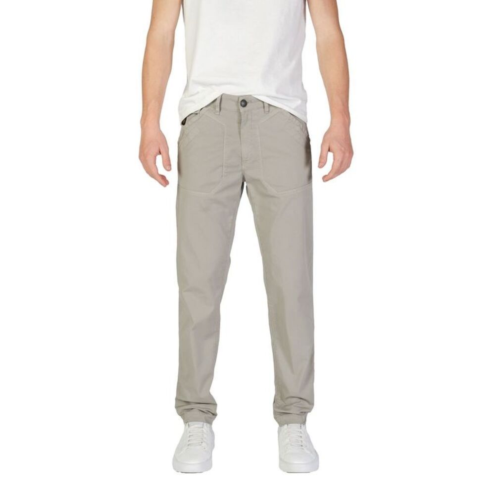Refrigiwear Gray Cotton Casual Men's Pants